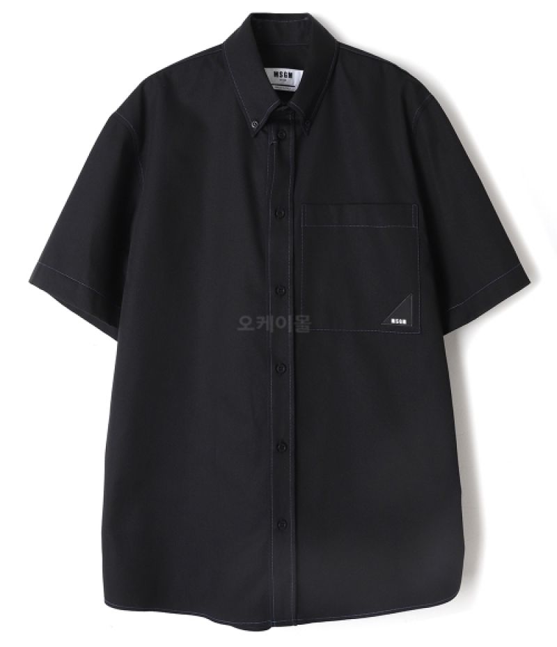 msgm デニムシャツ MSGM ラインストーン デニムシャツ | ブルー | FARFETCH JP