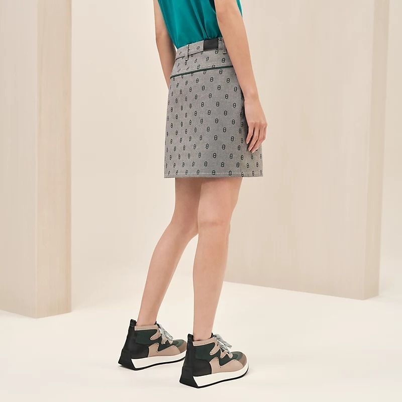 完売必至!】☆エルメス☆シェーヌダンクル ミニスカート (HERMES
