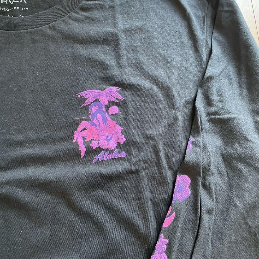 手持ち在庫! RVCA 人気 アロハ ALOHA 長袖 T-シャツ 完売商品 手持ち在庫! RVCA 人気 アロハ ALOHA 長袖 T-シャツ 完売商品