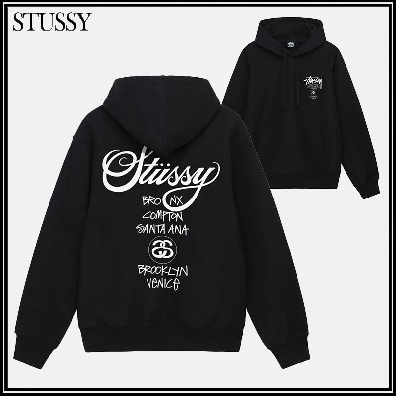送料追跡込 [STUSSY] Extra Tough 50-50 Hoodie ☆STUSSY☆WORLD TOUR HOODIE 2022 フーディ☆追跡可 (STUSSY
