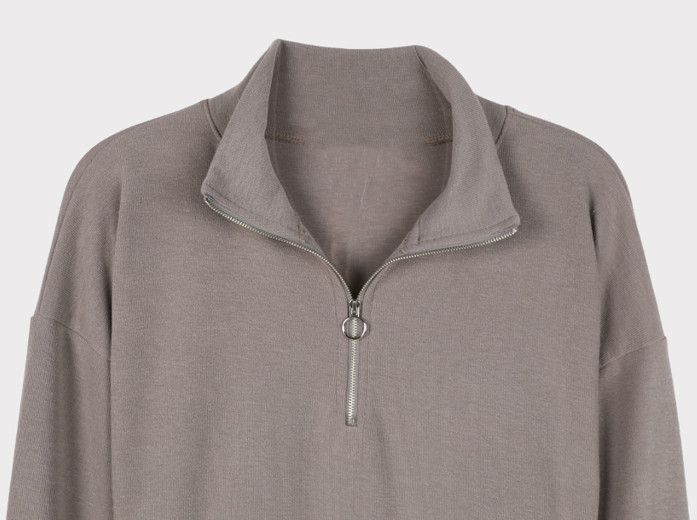 スウェット・トレーナー ASCLO O Ring Half Neck Sweat Shirt (3color) ASCLO O Ring Half Neck Sweat Shirt (3color) (ASCLO