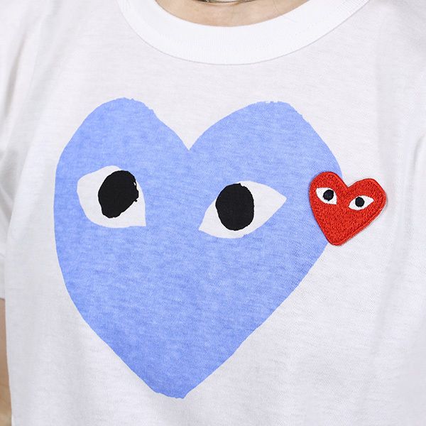 COMME des GARCONS コムデギャルソン Tシャツ 半袖 ロゴ ハート