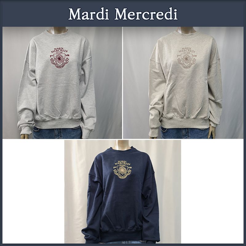 Mardi Mercredi】SWEATSHIRT ALUMNI SMALL EMBLEM NEEDLEWORK (Mardi ...