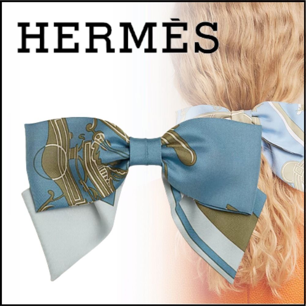 関税送料込【エルメス】ヘアアクセサリー エクスリブリス (HERMES/ヘア