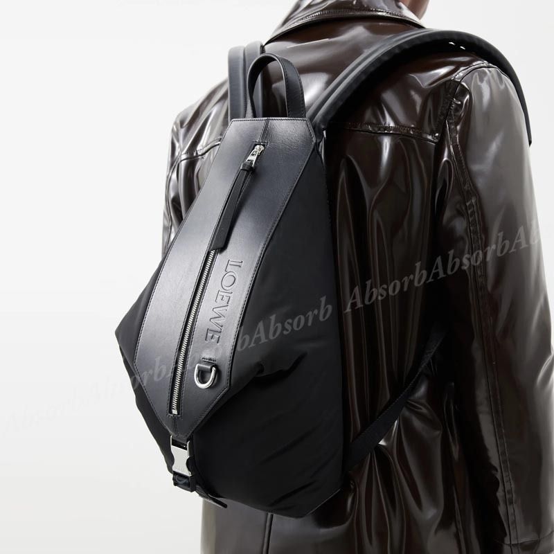 23AW NEW】LOEWE_man / コンバーチブル バックパック / Black