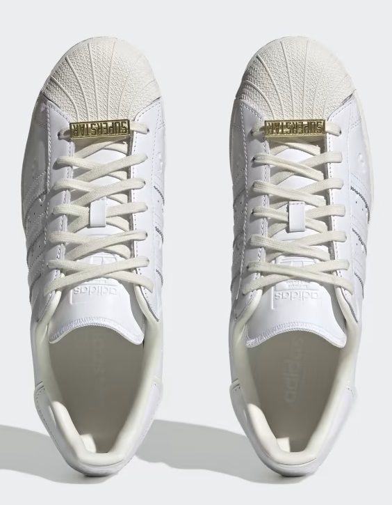 ☆ユニセックス☆adidas Originals Superstar White ロゴ型押し