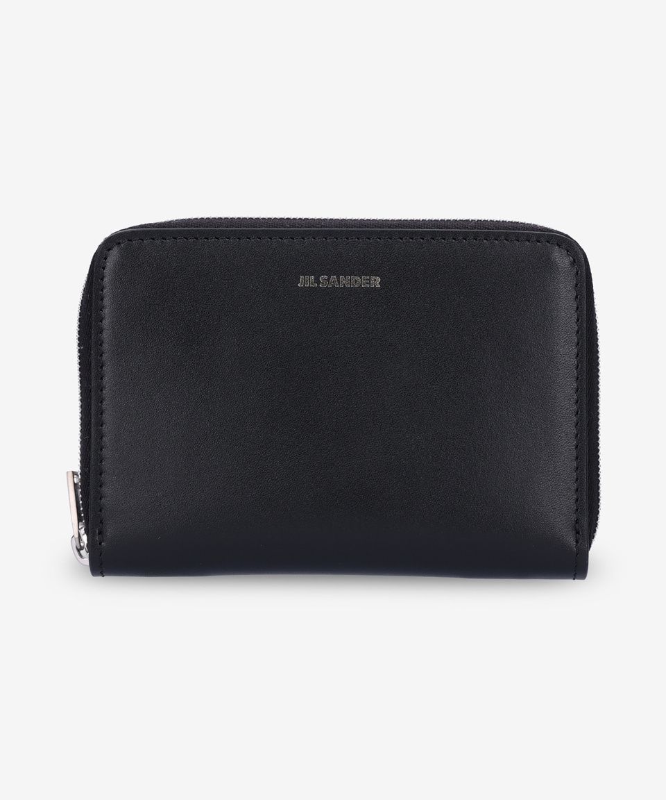 [Jil Sander] ZIP AROUND WALLET☆送料込☆ JIL SANDER〉Giro ウォレットスモール (Jil Sander/折りたたみ