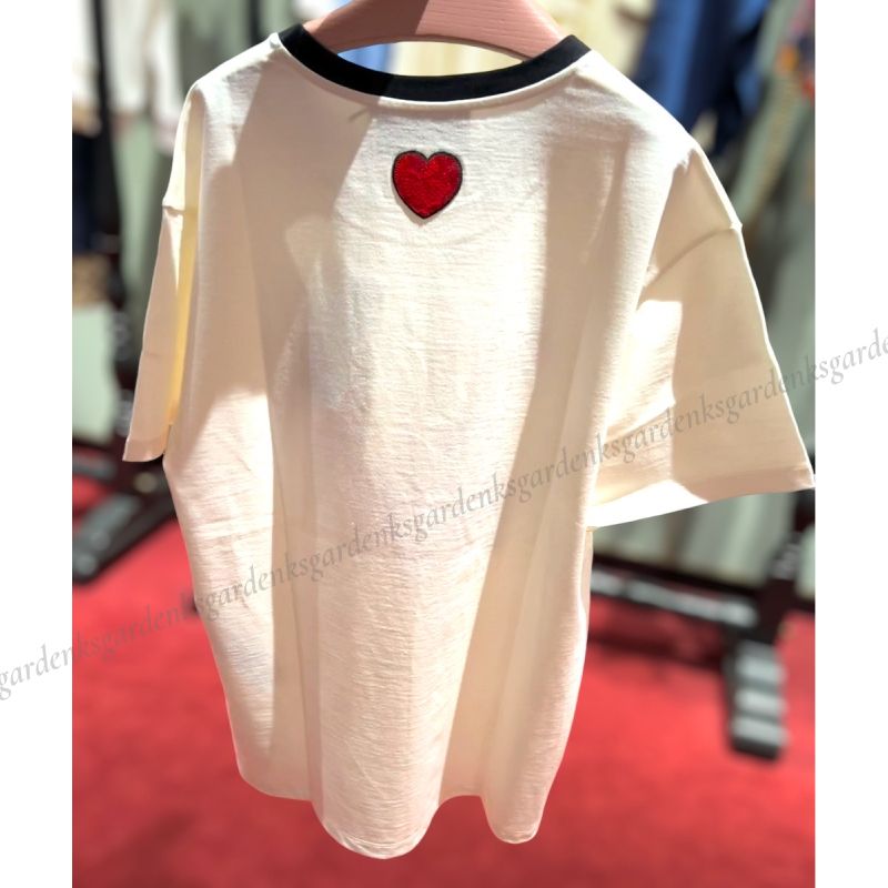 売切必至☆スパンコール GUCCI ロゴ オーバーサイズ Tシャツ/New