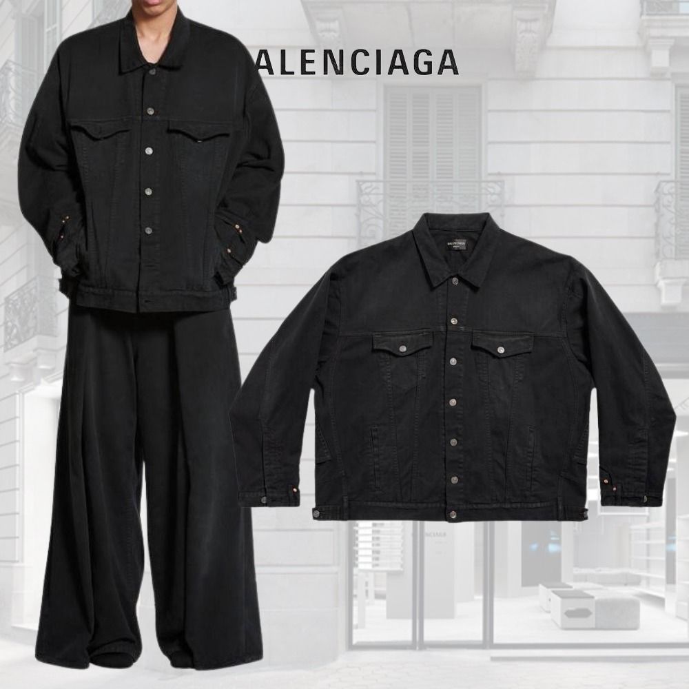 BALENCIAGA 最初期 希少 ヘリンボーン ツイード ジャケット 極美品