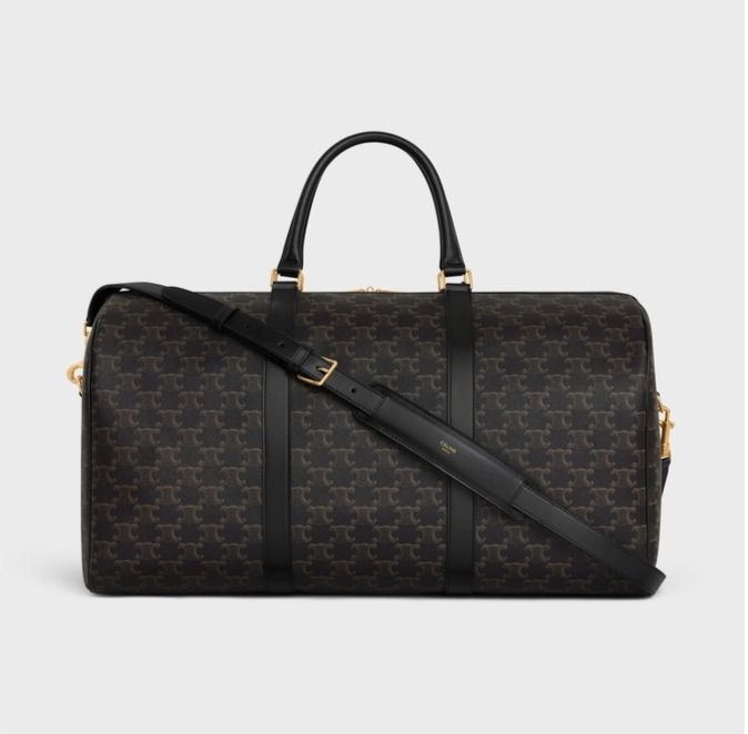 CELINE】トリオンフ キャンバス ラージ ヴォヤージュ バッグ