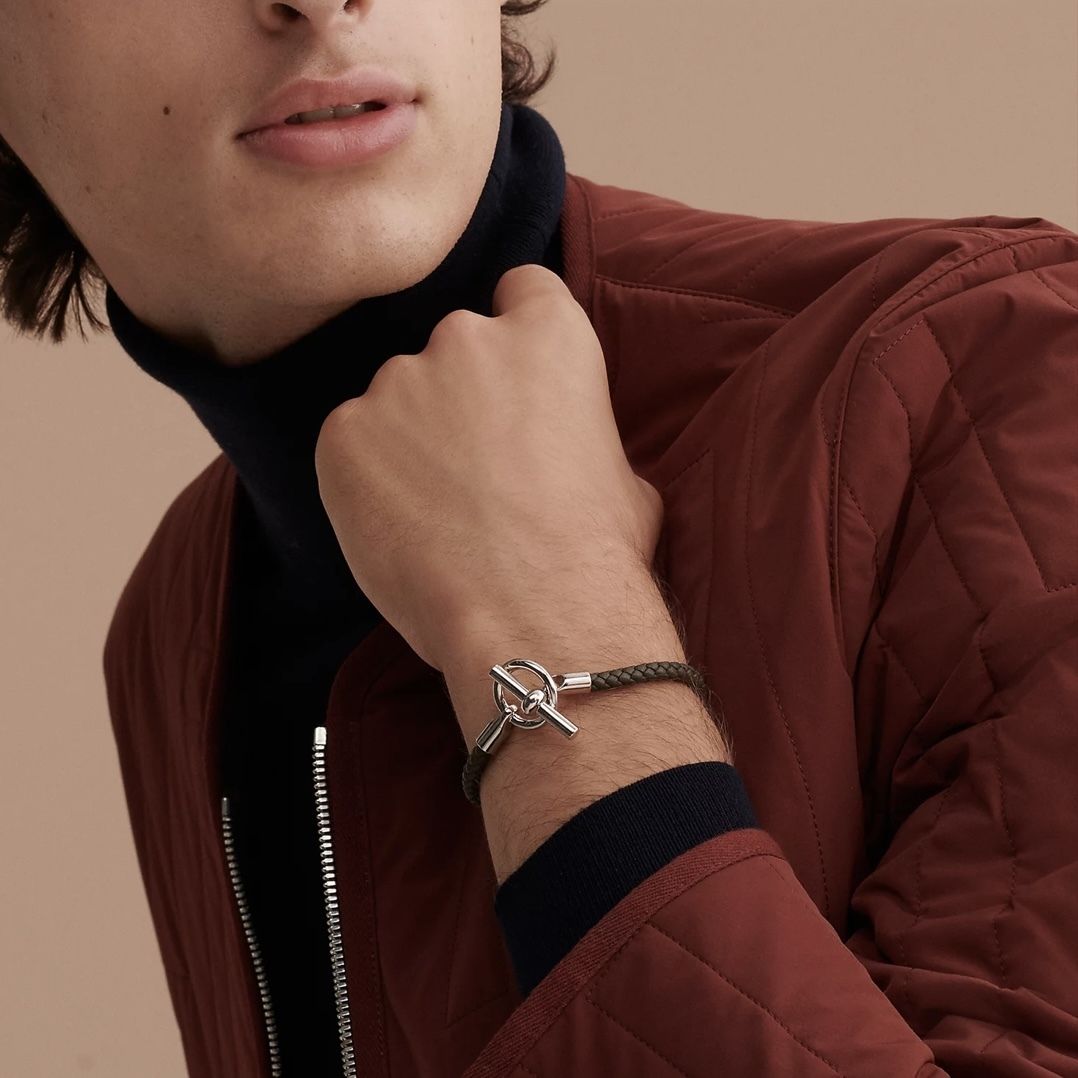 【速攻オシャレ☆】HERMES Glenan Hブレスレット ギフトにも☆カラバリ豊富 Hermes Glenan Hブレスレット (HERMES