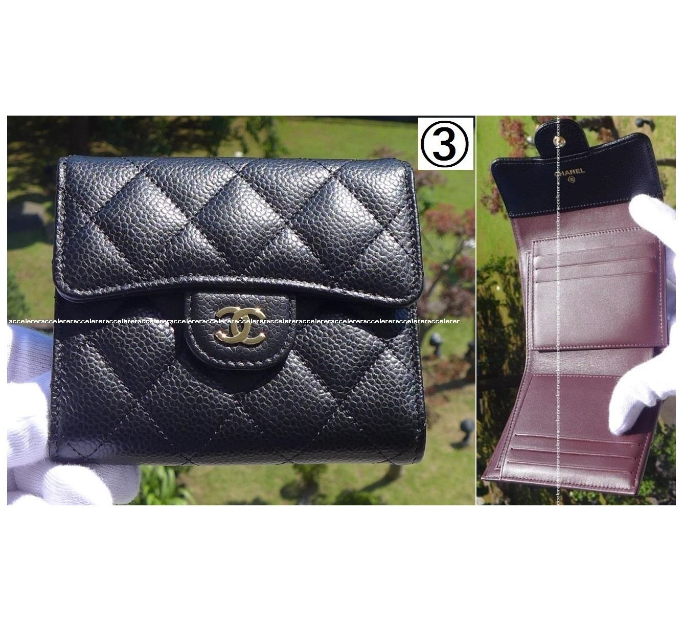 【コンパクトで持ち運び便利♪】CHANEL 折りたたみ財布 国内即発 CHANEL ミニ財布 コンパクトウォレット ナノウォレット