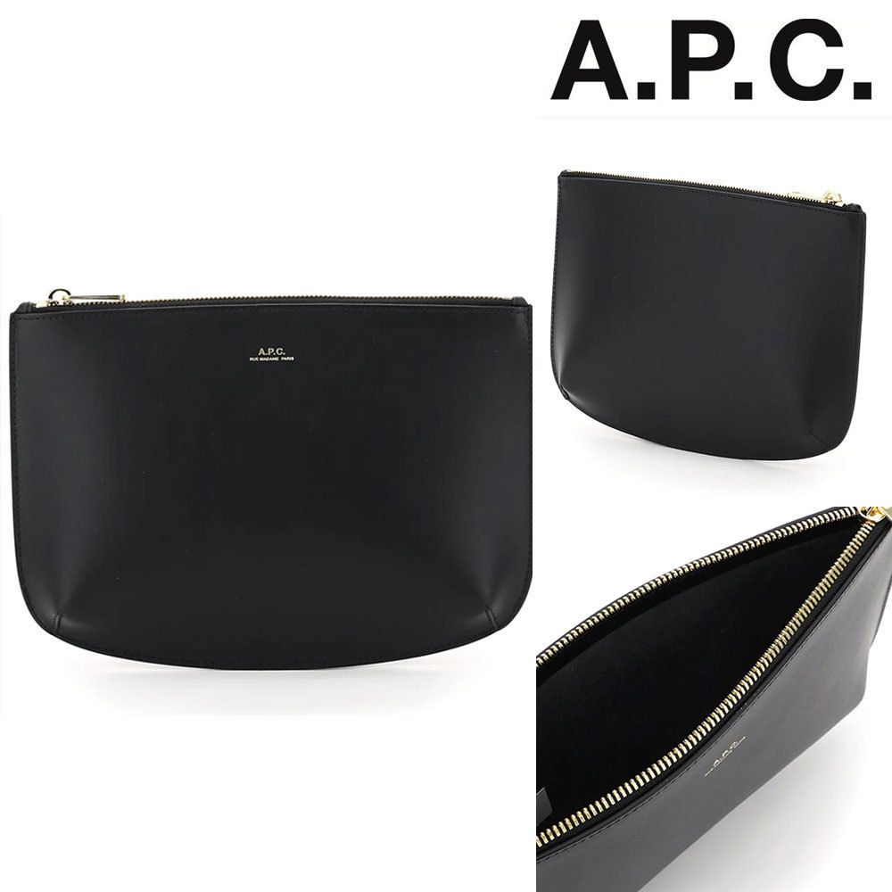 A.P.C. SARAH CLUTCH サラ・クラッチ PXAWV F63035 CAD A.P.C. SARAH CLUTCH サラ・クラッチ PXAWV F63035 CAD (A.P.C.