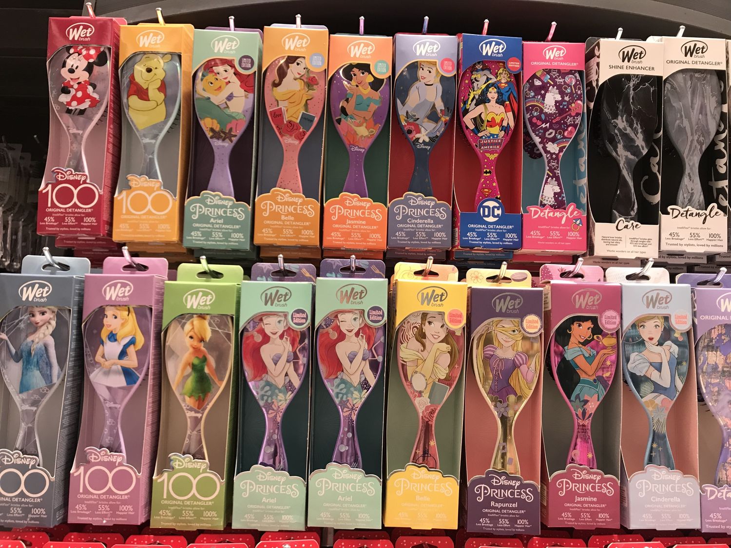 Disney Wet brushウェットブラシ ヘアブラシ レディース キッズ 