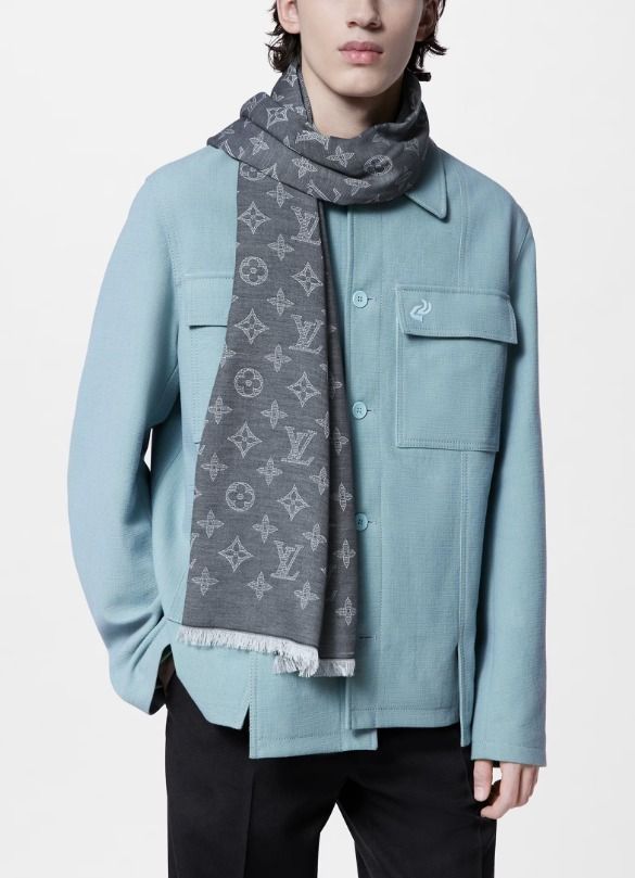 ルイヴィトン LOUIS VUITTON ストール ショール モノグラム