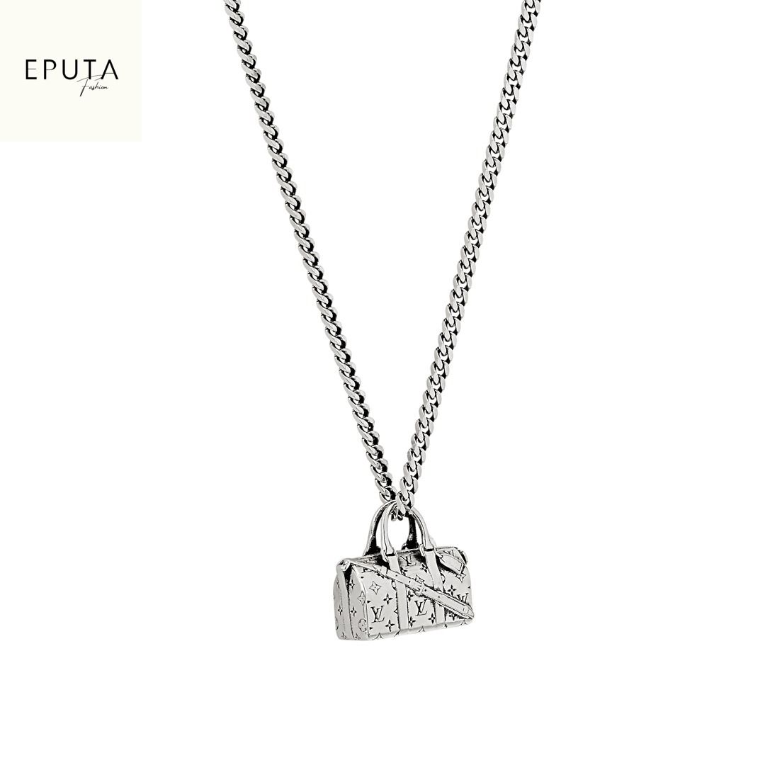 [SALE]ヴィトン Vuitton レア ネックレスダミエカラーズ SALE]ヴィトン Vuitton レア ネックレスLV キーポル (Louis