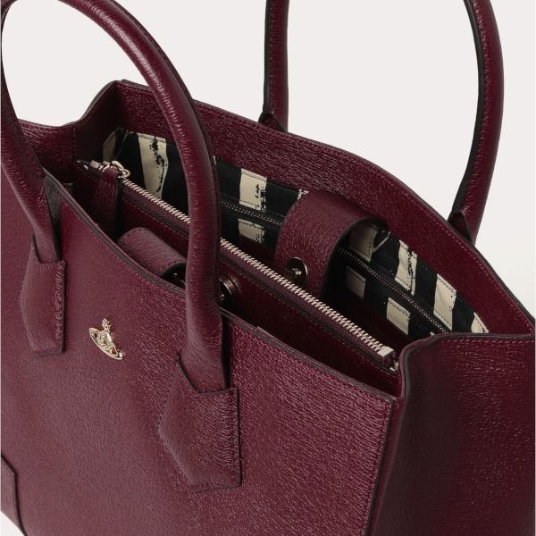 国内発送☆すぐ届く Vivienne Westwood EXECUTIVEトートバッグL すぐ届く*viviennewestwood EXECUTIVE トートバッグL (Vivienne