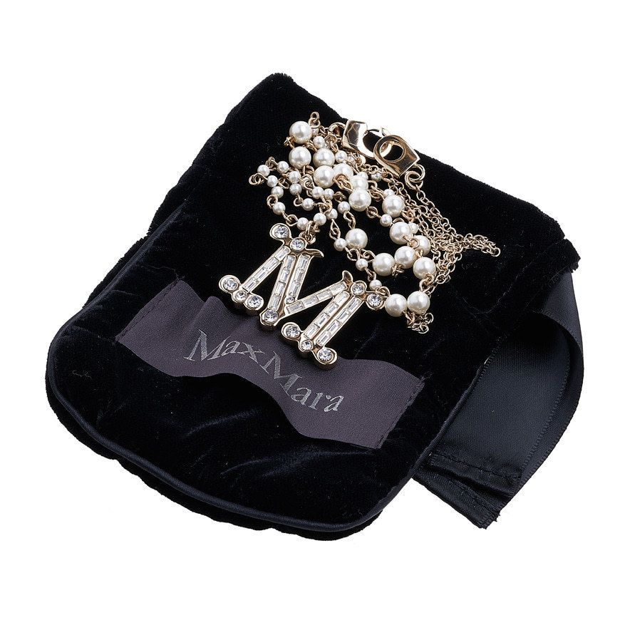 MAX MARA]☆ ネックレス☆ M LOGO☆NECKY3 001☆ (Max Mara