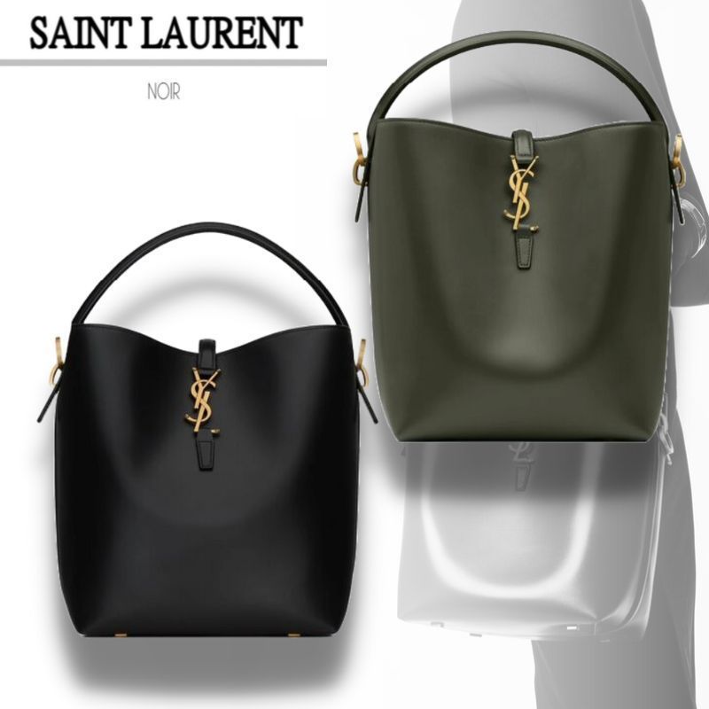 即発【Saint Laurent】LE 37 (シャイニーレザー) (Saint Laurent