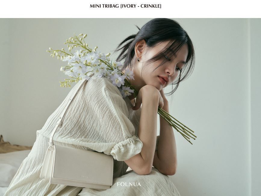 ○FOLNUA○MINI TRIBAG 4色 ショルダーバッグ ミニ 韓国人気