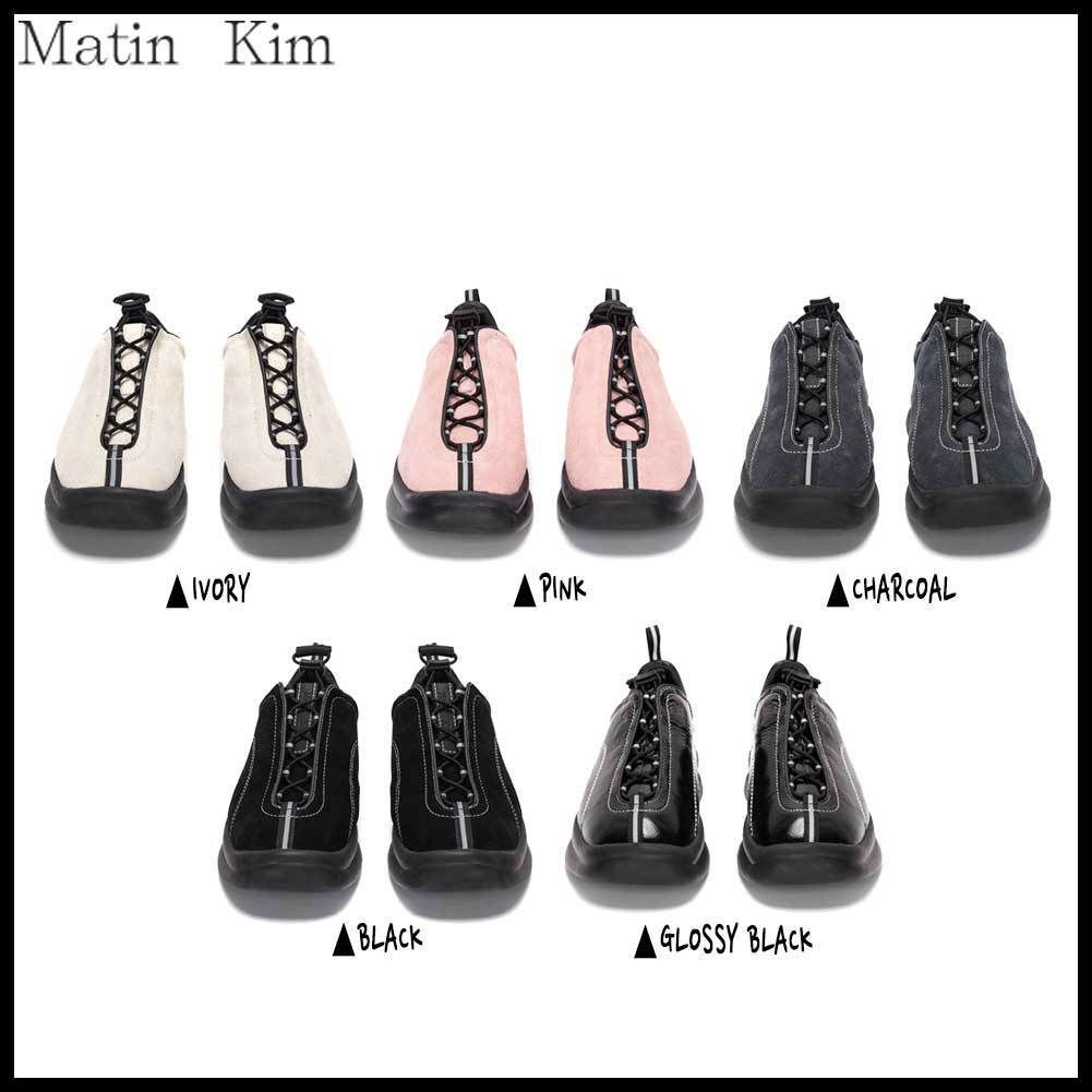 ○MATIN KIM○MS129 スニーカー 靴 男女 韓国大人気 (Matin Kim