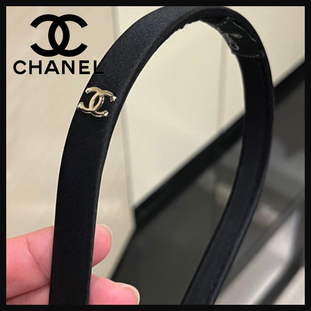 CHANELカチューシャ ロゴデザイン