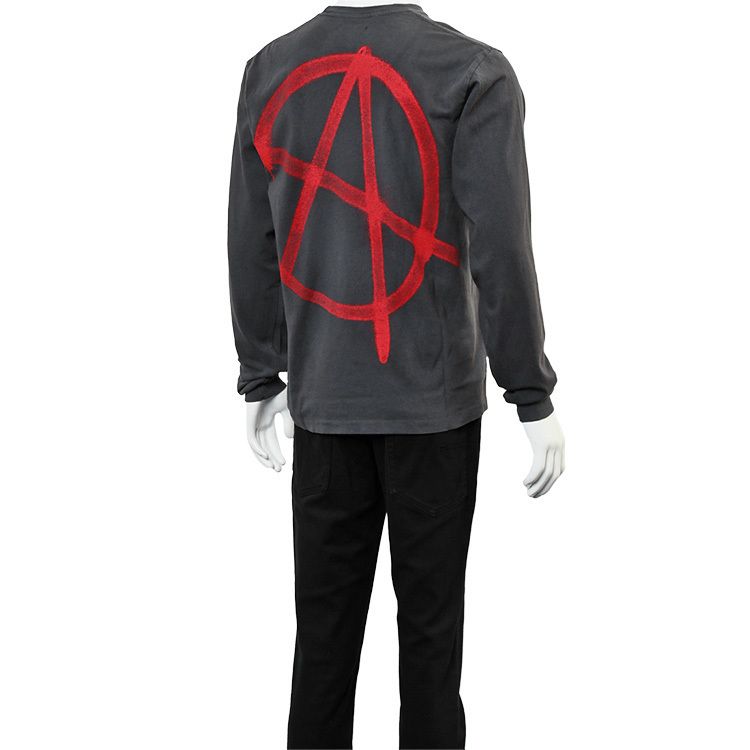 GALLERY DEPT. ロンT 長袖Tシャツ アナーキー ANAR-1100-BLACK