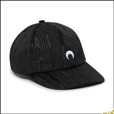 MARINE SERRE】キャップ with embrodery (MARINE SERRE/ハット) MSEN8Q