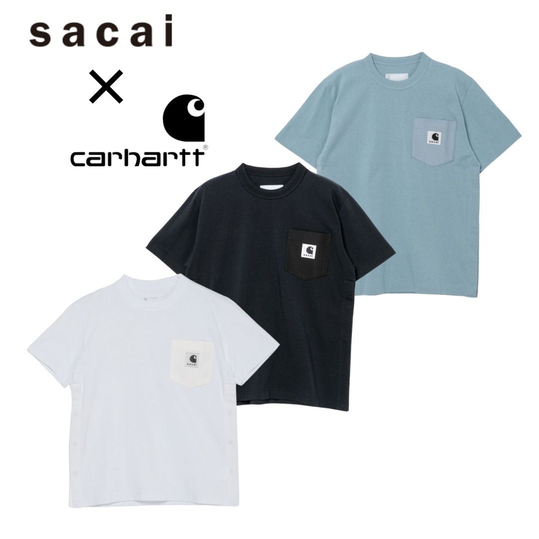 希少】Carhartt x sacai T-shirt サカイ×カーハート (sacai/T