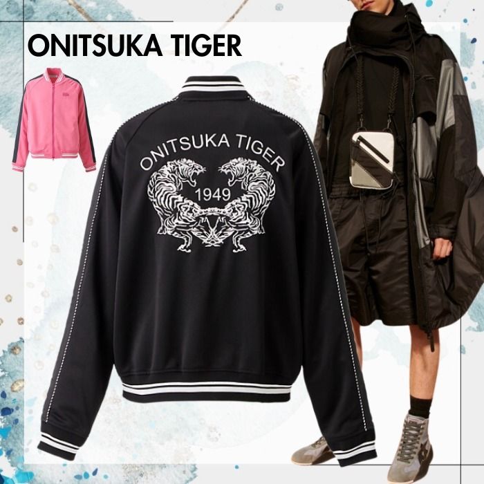 OnitsukaTiger オニツカタイガー　トラックジャケット　見返りタイガー