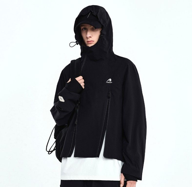 新色追加！ ADER ERROOR 19fw ジップジャケット 黒 - ジャケット/アウター