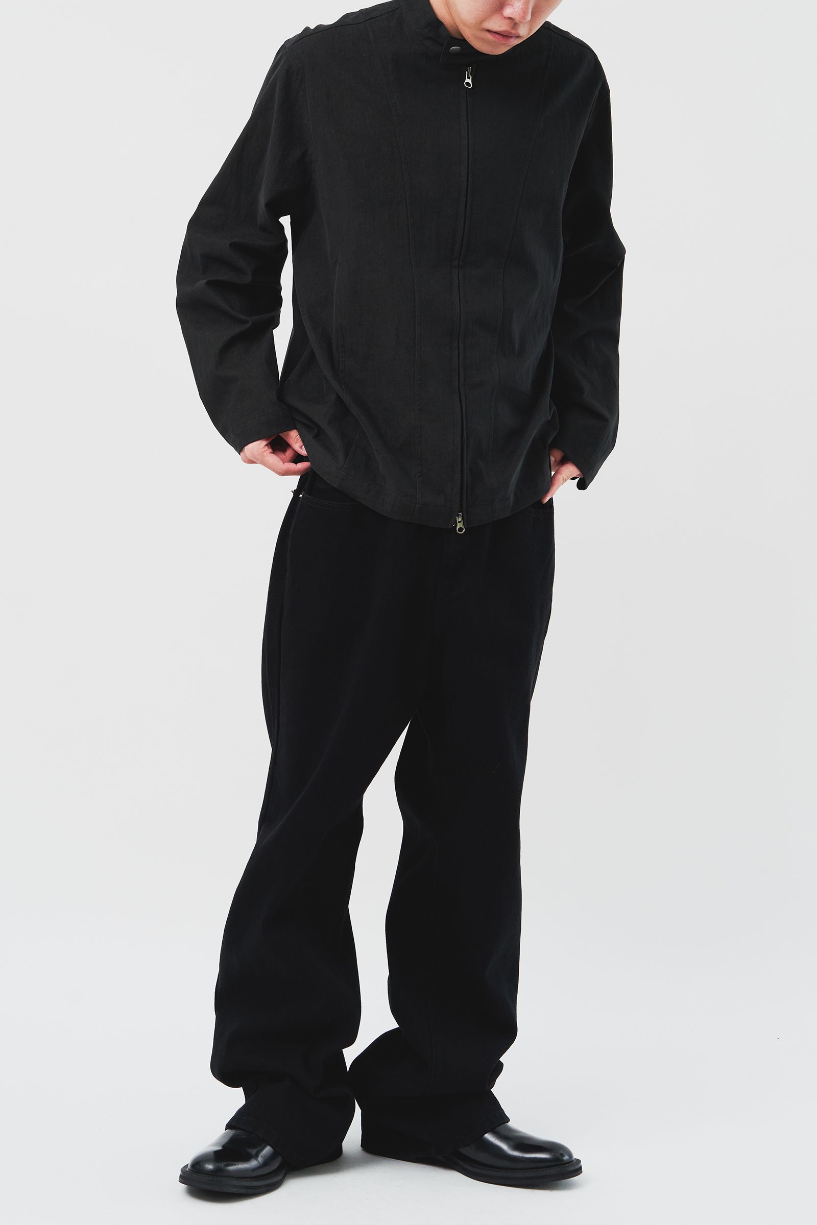 HI FI FNK】Dane Black Boots Cut Denim (HI FI FNK/デニム