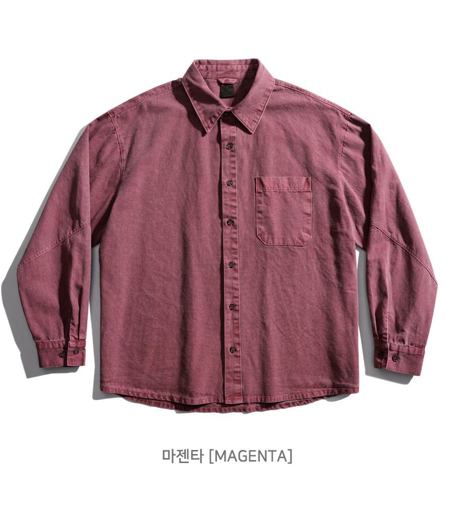 シャツ PERSTEP RUFFIAN PIGMENT SHIRT MR332 PERSTEP RUFFIAN PIGMENT SHIRT MR332 (perstep/シャツ