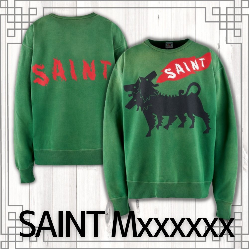 SAINT Mxxxxxx】CRW N SWT/CERBERUS / クルーネックスウェット (Saint