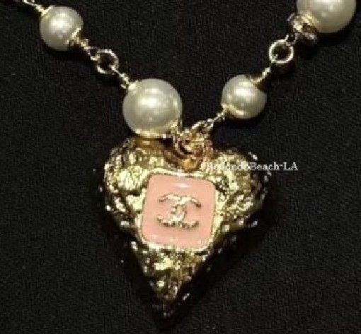 【ハートが可愛い☆】CHANEL ネックレス ☆繋がるハートが可愛い♪【CHANEL】 ネックレス チョーカー