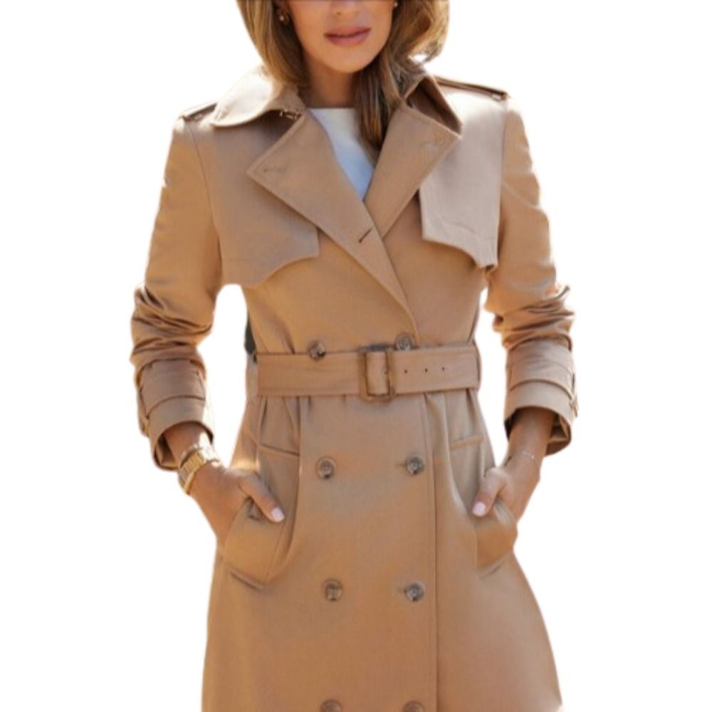 KAREN MILLEN テーラード ベルト付き トレンチコート KAREN MILLEN ベルト付き テーラード トレンチ コート (Karen
