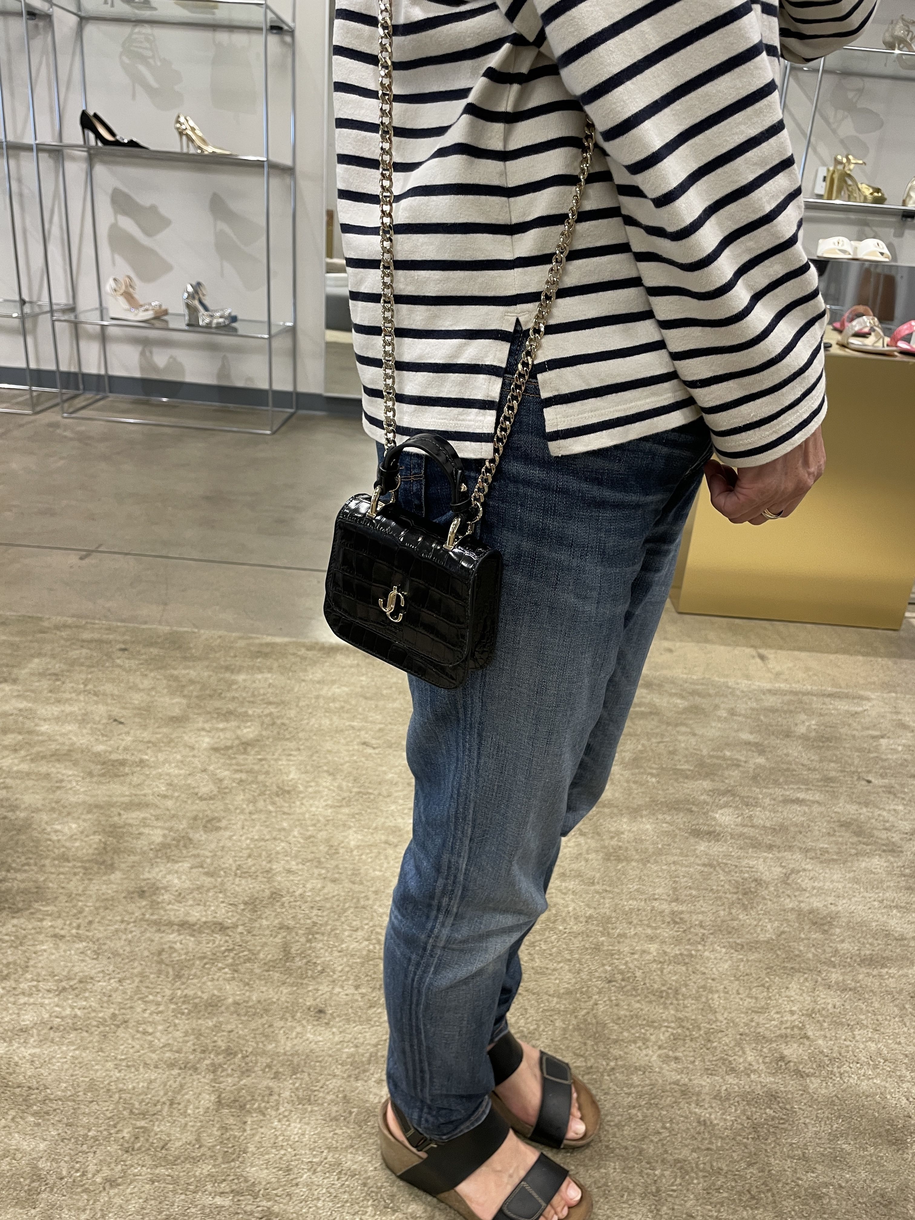 Jimmy Choo JC TOP ショルダーバッグ Jimmy Choo】JC MICRO TOP HANDLE croc (Jimmy Choo/ショルダー