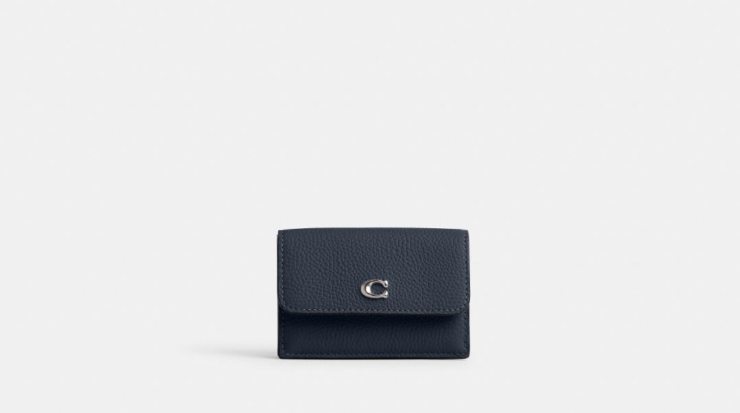 当季大流行 COACH☆ミニ トライフォールド ウォレット (Coach/折りたたみ 小物