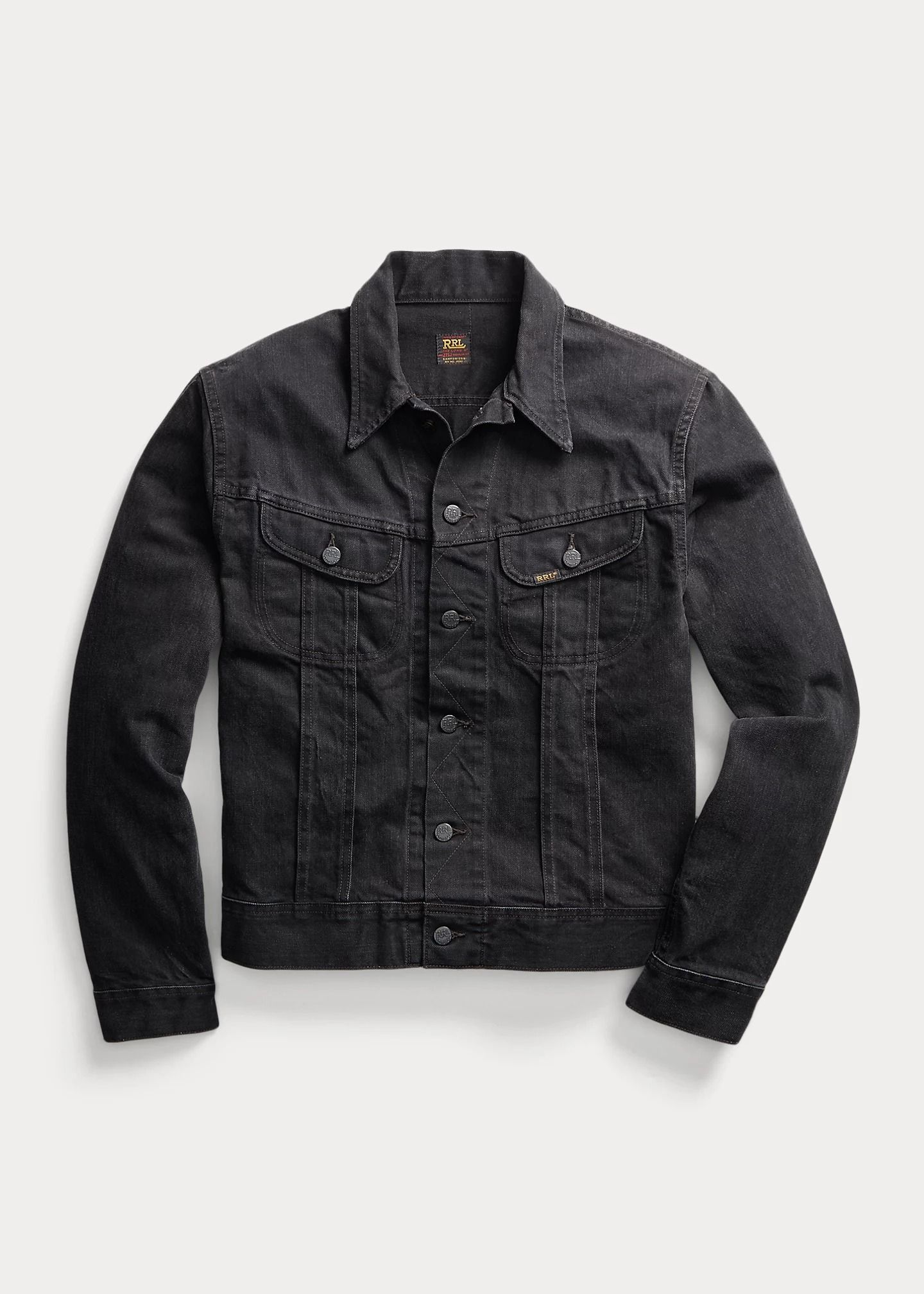RRL Worn-In Black Denim トラッカージャケット Black Wash (RRL