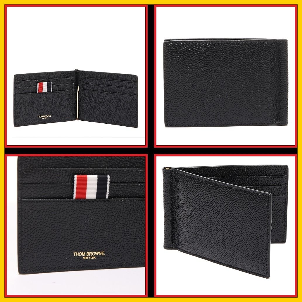 トムブラウン♢THOM BROWNEマネークリップ 財布 オ (THOM BROWNE