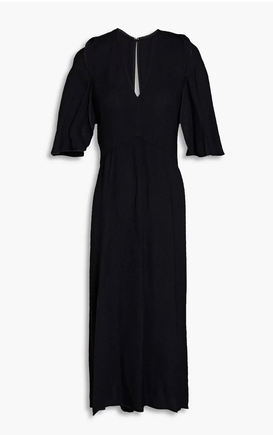 ◆送料関税無料◆Victoria Beckham ケープ風 カットアウトワンピ カットアウト☆ケープ風☆ワンピース☆ VICTORIA BECKHAM