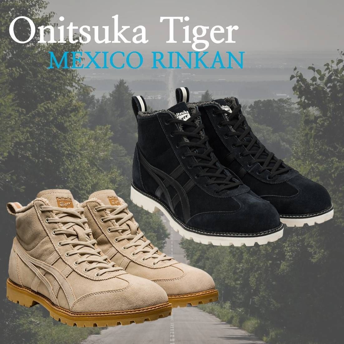 ★超美品★Onitsuka Tiger MEXICO RINKAN ブーツ