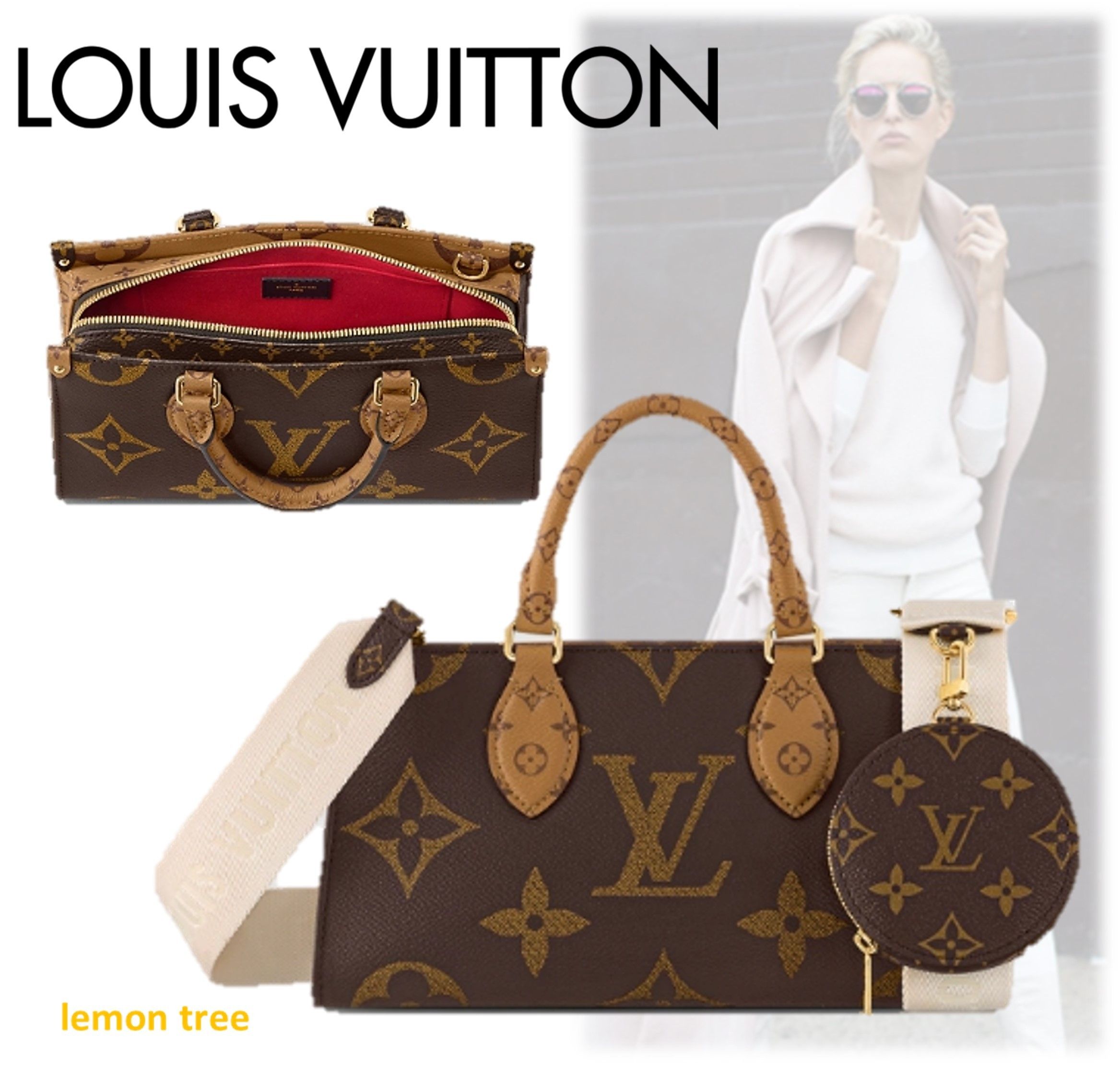 Louis Vuitton】オンザゴー EW ショルダー トートバッグM46653