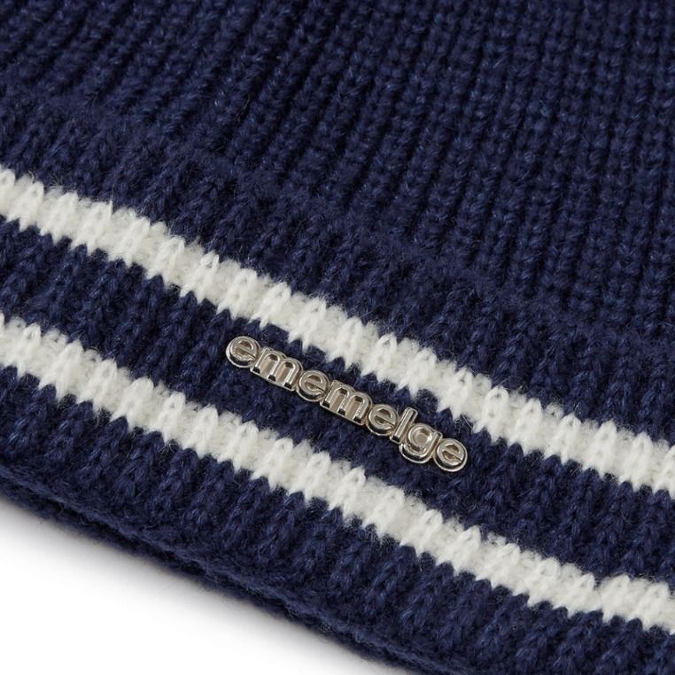☆送料・関税込☆87MM☆[Mmlg] STRIPE KNITCAP☆ (87MM/キャップ