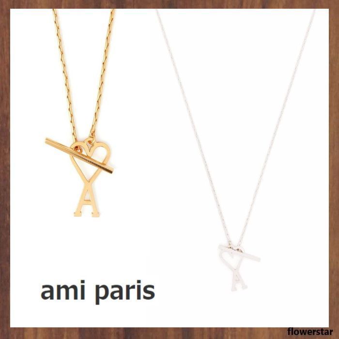AMI PARIS】AMI DE COEUR ハート チェーン ネックレス(送料込) (AMI