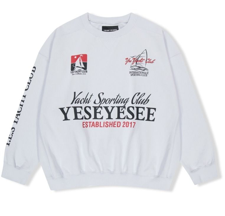 スウェット・トレーナー YESEYESEE Y.E.S Yacht Sweatshirt MY1082 YESEYESEE Y.E.S Yacht Sweatshirt MY1082 (YESEYESEE