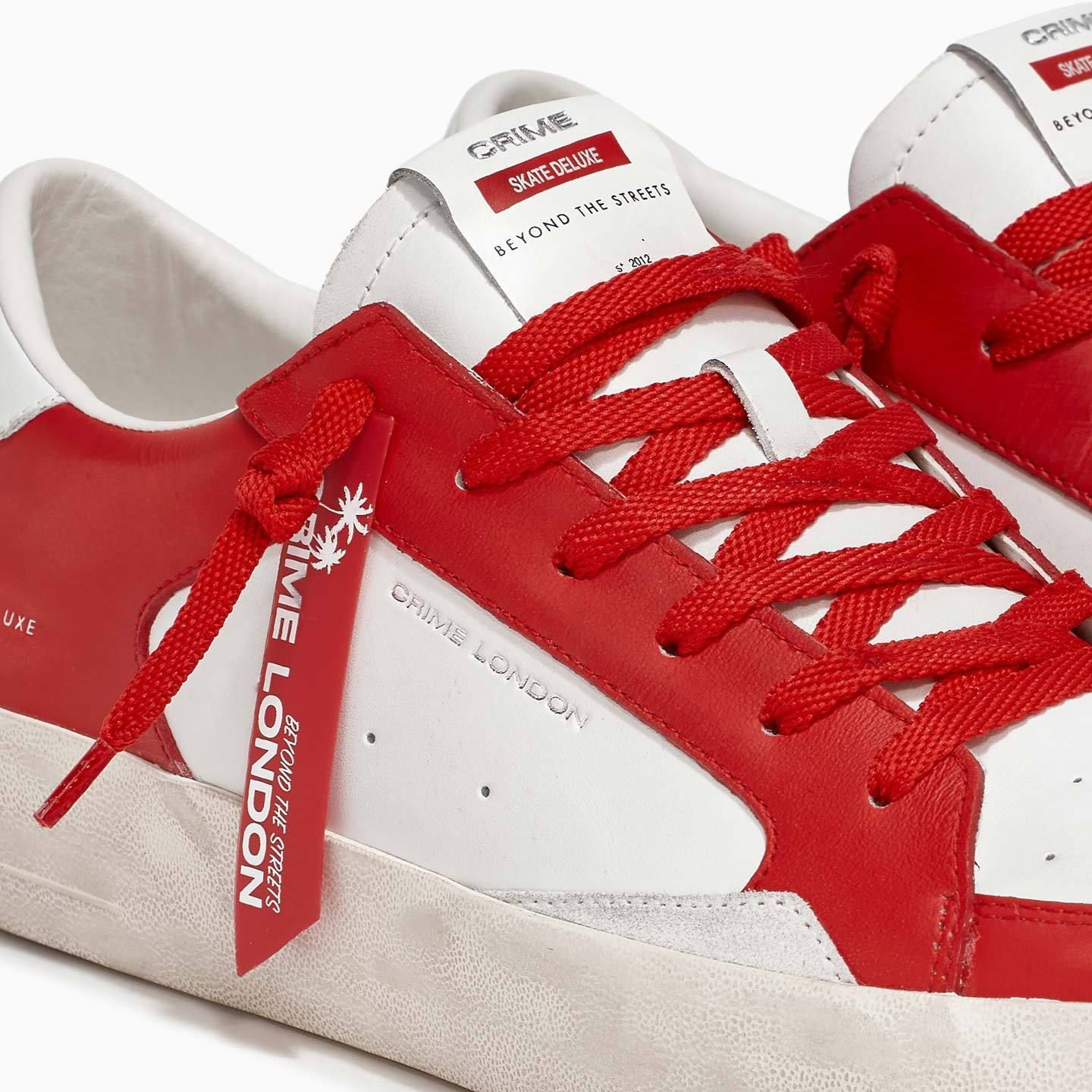 国内発送【CRIME LONDON】SK8 Deluxe スニーカー ワルさと品】CRIME LONDON SK8 DELUXE Sneakers (スニーカー