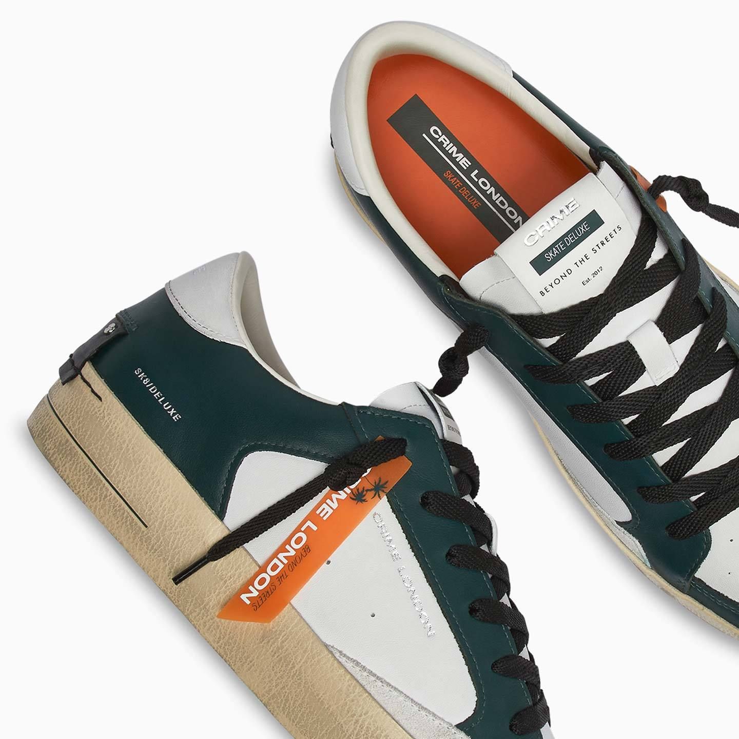 国内発送【CRIME LONDON】SK8 Deluxe スニーカー ワルさと品】CRIME LONDON SK8 DELUXE Sneakers (スニーカー