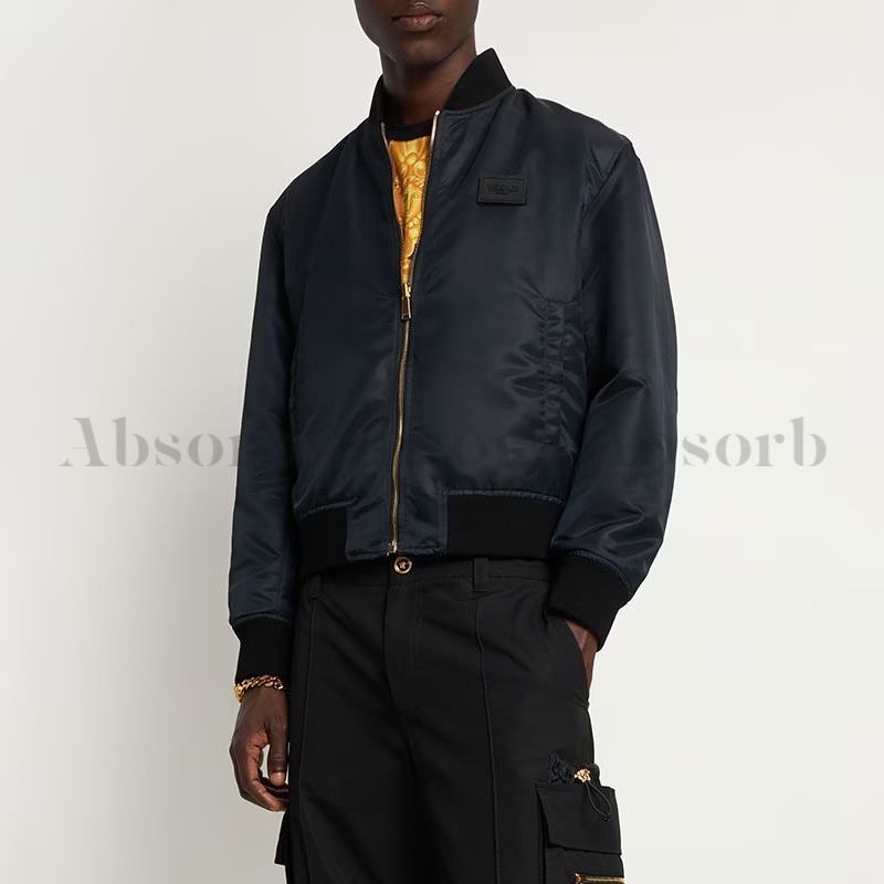 23AW NEW】VERSACE_men / リバーシブル ボンバージャケット