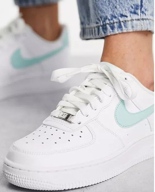 Nike エアフォース Air Force 1 '07 White/Teal ユニセックス